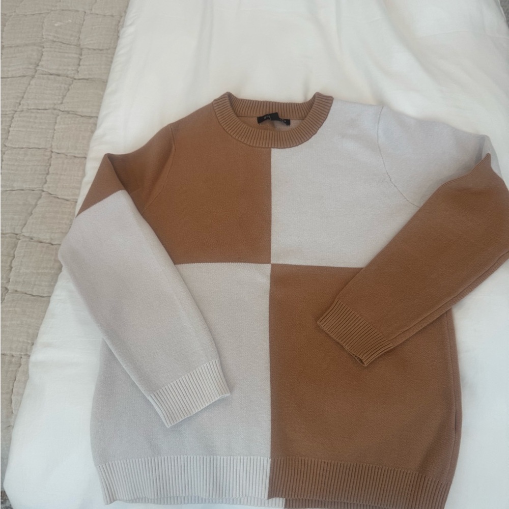 Colorblock Sweater for Women